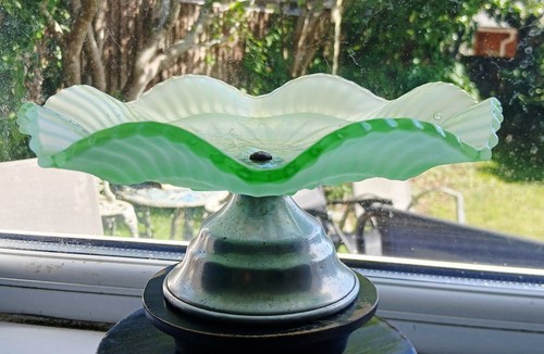 Vintage bagley frosted green - vintage,