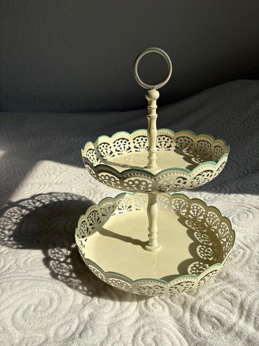Vintage cream colour tier - vintage,