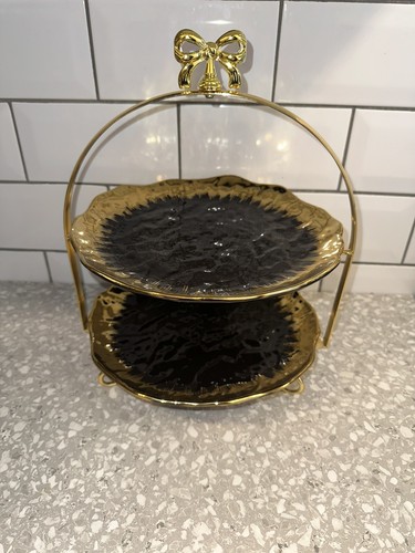 Vintage tier gold plated - tier,