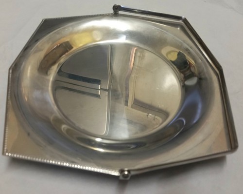 Vintage silver old hall cake - hall,