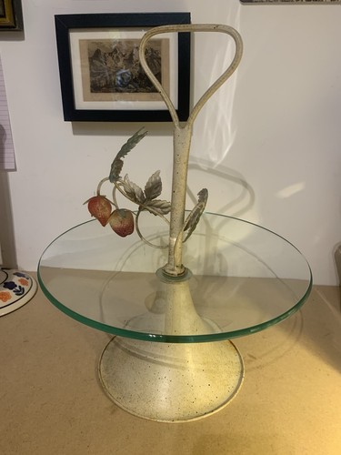 Unusual vintage toleware and - unusual,