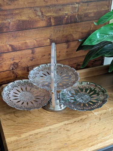 Vintage three tier folding - vintage,