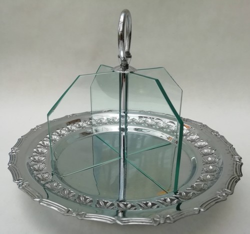 Vintage art deco cake - cake, stand